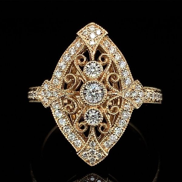 Vintage Inspired Diamond Ring Geralds Jewelry Oak Harbor, WA