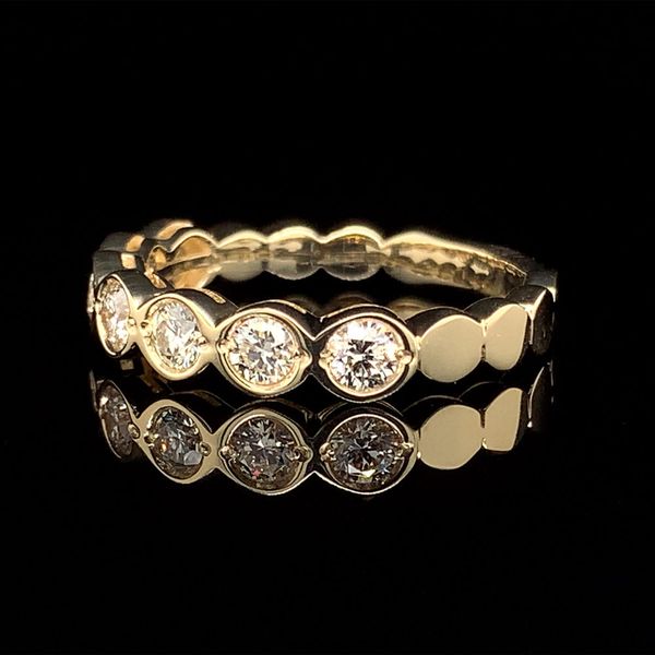 Seven Stone Natural Diamond Ring Image 2 Geralds Jewelry Oak Harbor, WA