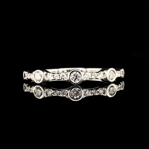 Stackable White Gold Diamond Ring Geralds Jewelry Oak Harbor, WA