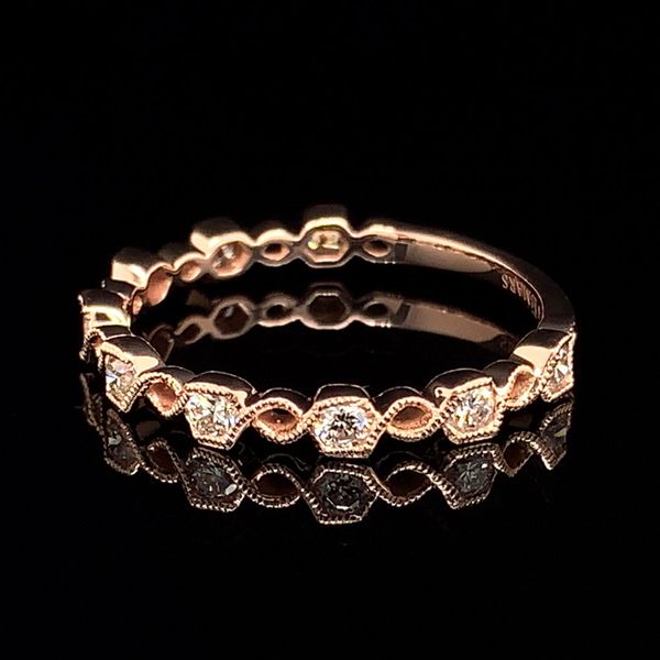 Stackable White Gold Diamond Ring Image 3 Geralds Jewelry Oak Harbor, WA