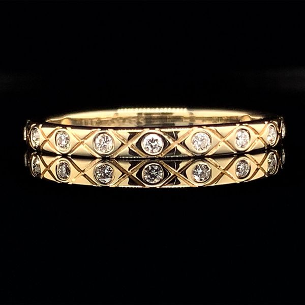 Stackable Yellow Gold Diamond Ring Geralds Jewelry Oak Harbor, WA