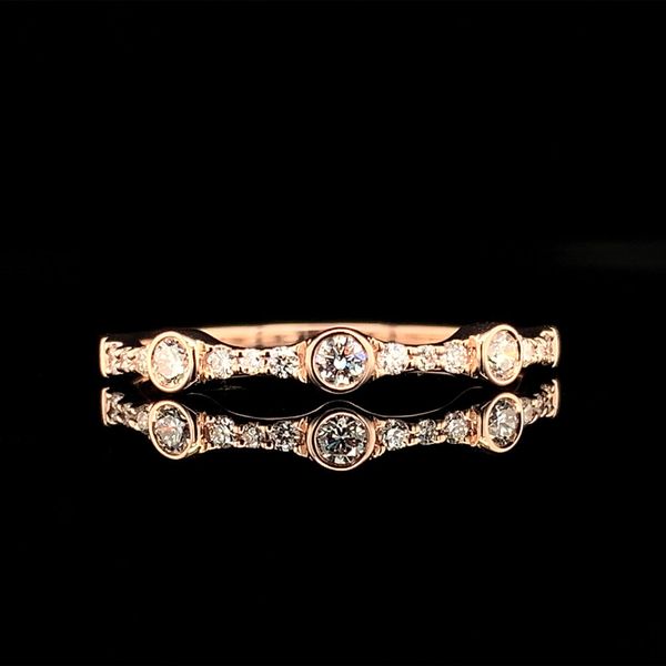 Stackable Rose Gold Diamond Ring Geralds Jewelry Oak Harbor, WA