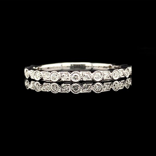 White Gold Diamond Stackable Ring Geralds Jewelry Oak Harbor, WA