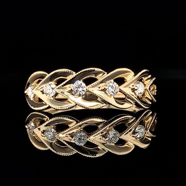 Diamond Fashion Ring With Openwork And Milgrain Detailing Geralds Jewelry Oak Harbor, WA