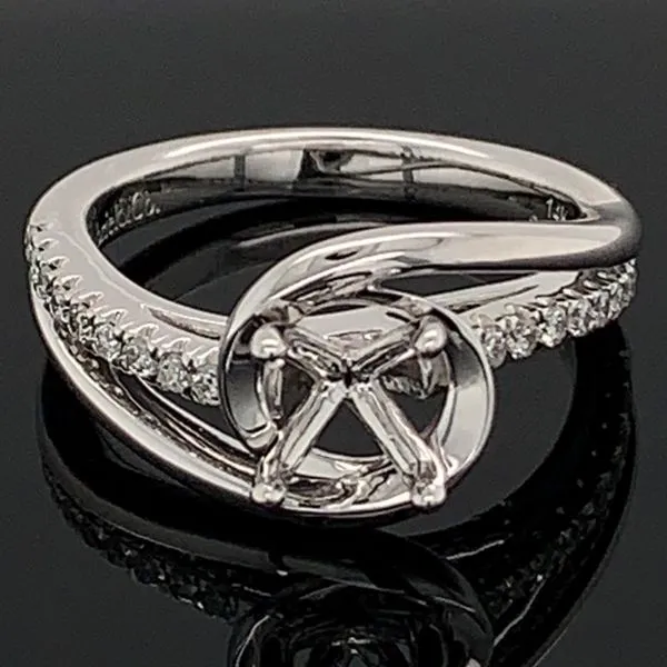 Gabriel & Co. Diamond Semi Mount Engagement Ring Geralds Jewelry Oak Harbor, WA