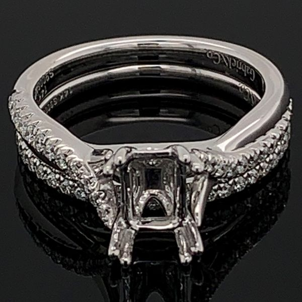 Gabriel & Co. Diamond Semi Mount Engagement Ring Image 3 Geralds Jewelry Oak Harbor, WA