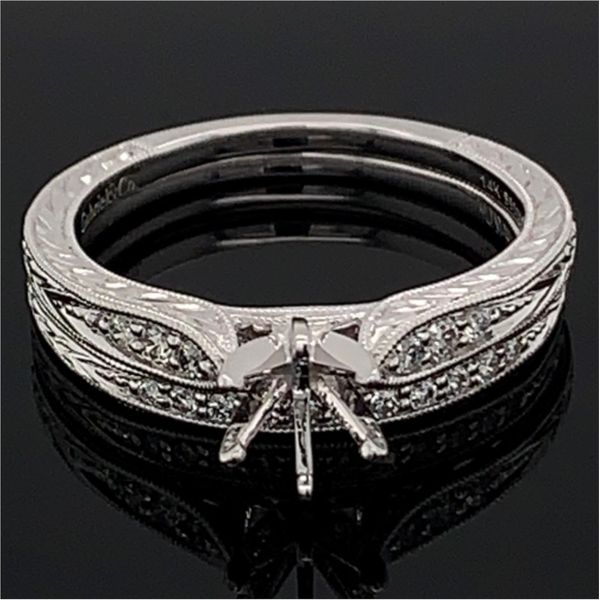 Gabriel & Co. Diamond Semi Mount Engagement Ring Image 3 Geralds Jewelry Oak Harbor, WA