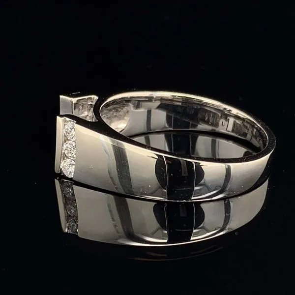 14K White Gold And Diamond Semi Mount Ladies Ring Image 2 Geralds Jewelry Oak Harbor, WA