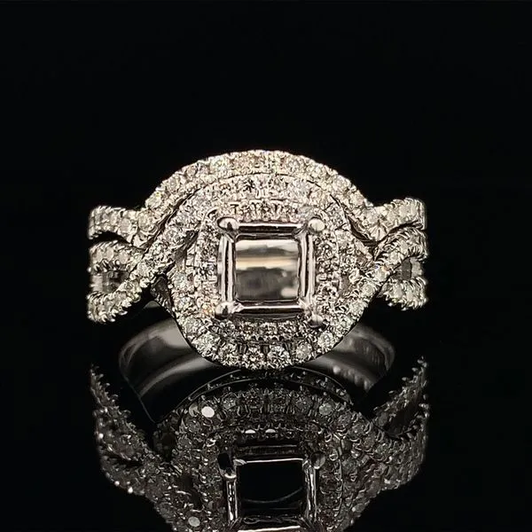 Infinity Inspired Diamond Wedding Set Geralds Jewelry Oak Harbor, WA