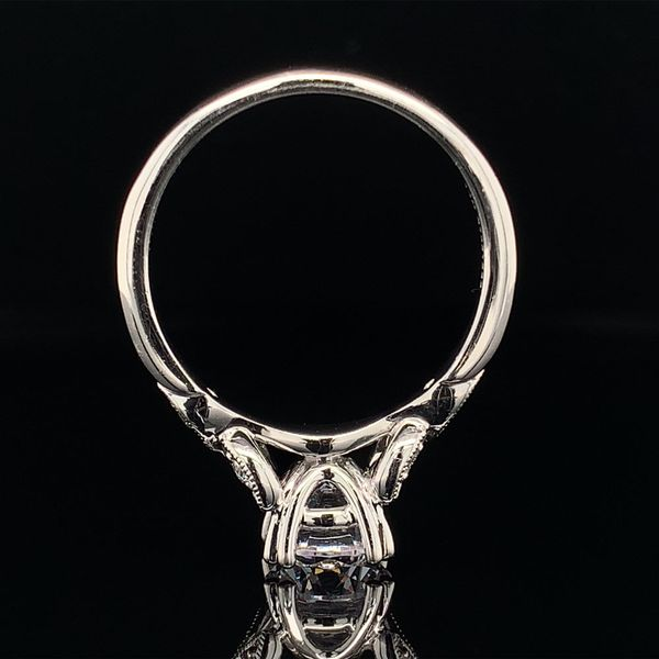 Gabriel & Co. Diamond Petal Engagement Ring without Center Stone Image 3 Geralds Jewelry Oak Harbor, WA
