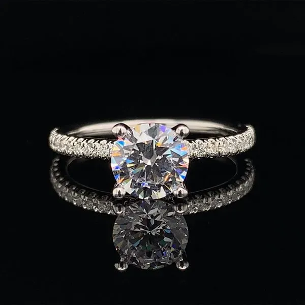 Gabriel & Co.Timeless Diamond Engagement Ring without Center Stone Geralds Jewelry Oak Harbor, WA