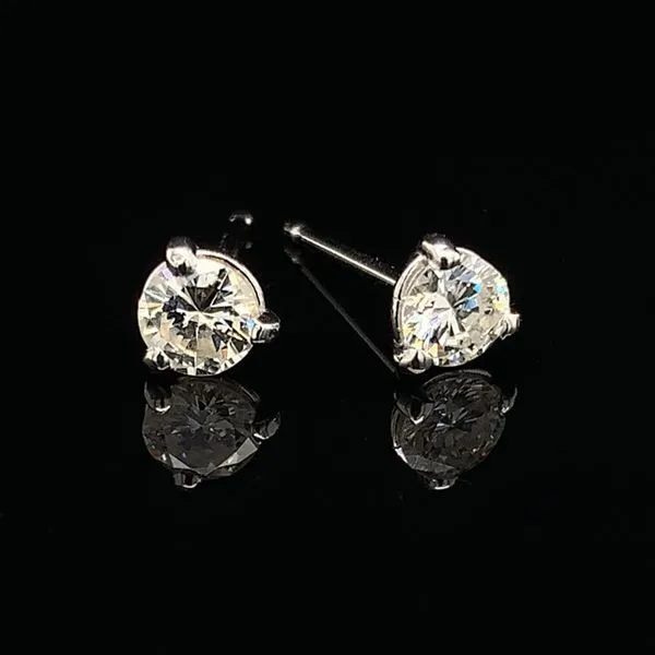 Diamond Stud Earrings, .43Ct Total Weight Geralds Jewelry Oak Harbor, WA