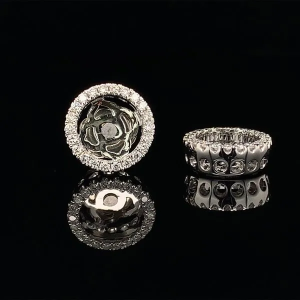 Diamond Earring Jackets to fit 1.00ct studs Image 2 Geralds Jewelry Oak Harbor, WA