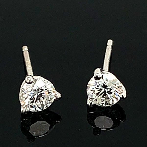 Diamond Stud Earrings, .75Ctw Geralds Jewelry Oak Harbor, WA