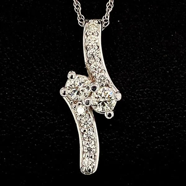 2-Stone Diamond Pendant Geralds Jewelry Oak Harbor, WA