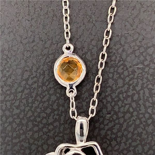 Enchanted Disney Diamond Rose Pendant Image 2 Geralds Jewelry Oak Harbor, WA