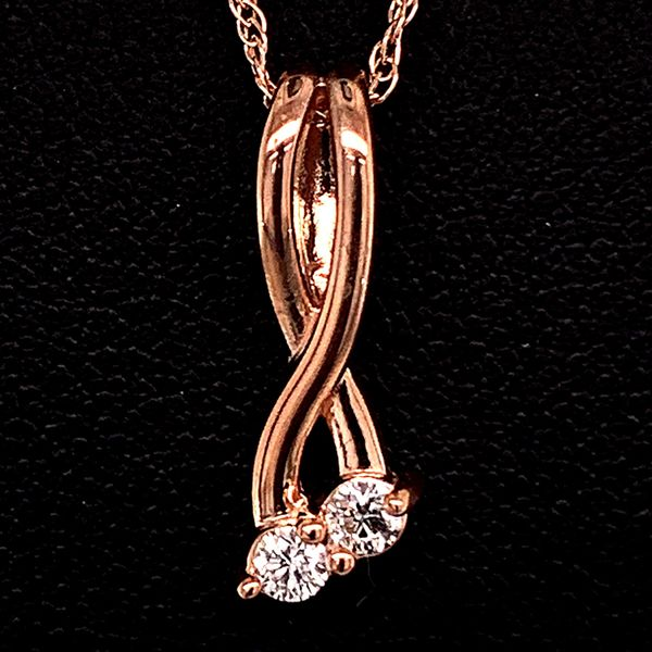 2-Stone Diamond Pendant Geralds Jewelry Oak Harbor, WA