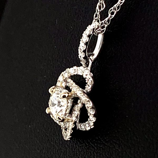 Hearts And Arrows Diamond Pendant, .50Ct Total Weight Image 2 Geralds Jewelry Oak Harbor, WA