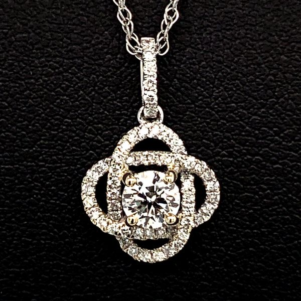 Hearts And Arrows Diamond Pendant, .50Ct Total Weight Geralds Jewelry Oak Harbor, WA