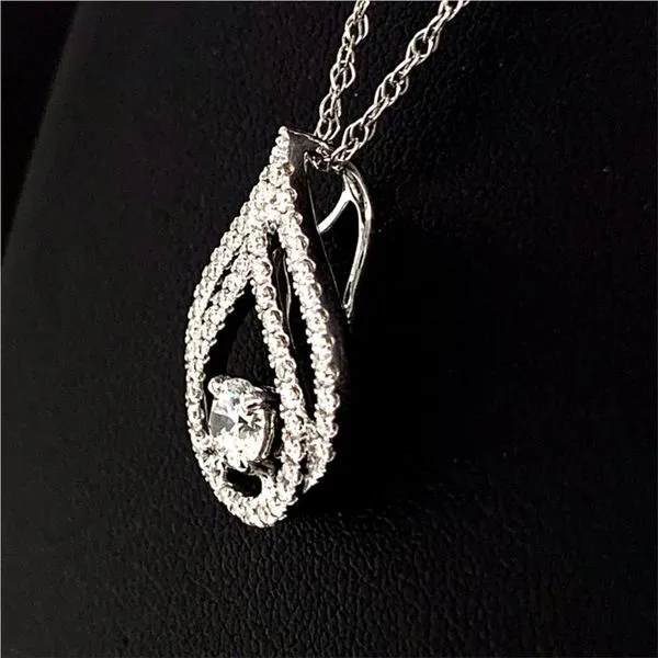 Diamond Fashion Pendant, .50Ct Total Weight Image 2 Geralds Jewelry Oak Harbor, WA