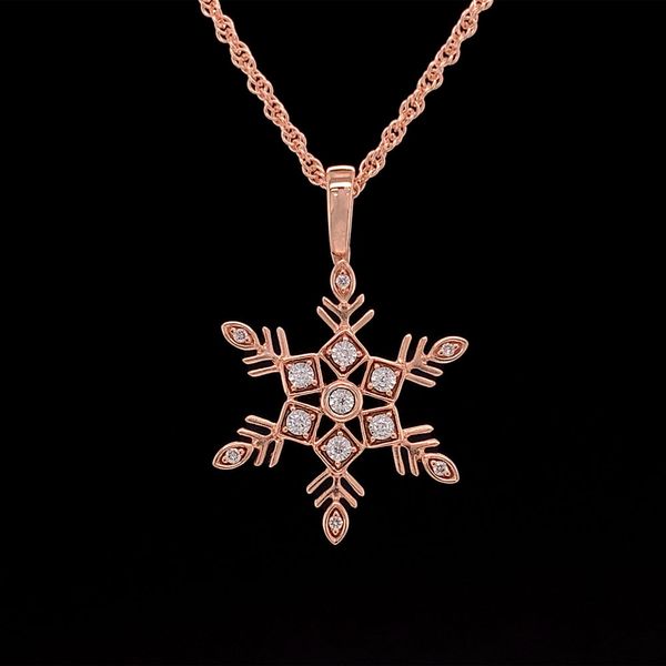 Diamond Snowflake Pendant Geralds Jewelry Oak Harbor, WA
