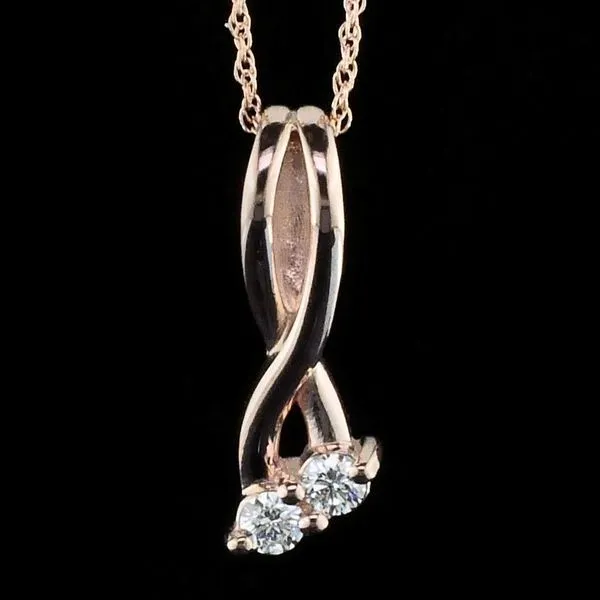 2-Stone Diamond Pendant Geralds Jewelry Oak Harbor, WA