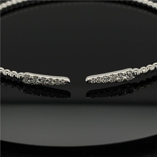 Gabriel & Co. Diamond Bangle Bracelet Image 2 Geralds Jewelry Oak Harbor, WA