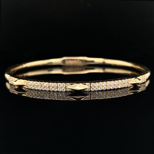 Gabriel & Co. Diamond Bangle Bracelet Geralds Jewelry Oak Harbor, WA