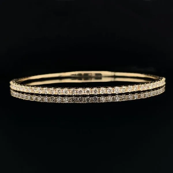 Diamond Flex Bangle Bracelet, 1.50cttw Geralds Jewelry Oak Harbor, WA