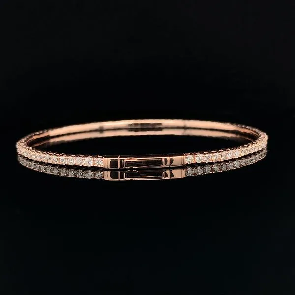 Diamond Flex Bangle Bracelet, 2.00cttw Image 2 Geralds Jewelry Oak Harbor, WA