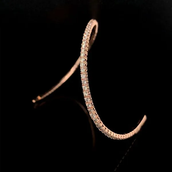 Diamond Flex Bangle Bracelet, 2.00cttw Image 3 Geralds Jewelry Oak Harbor, WA