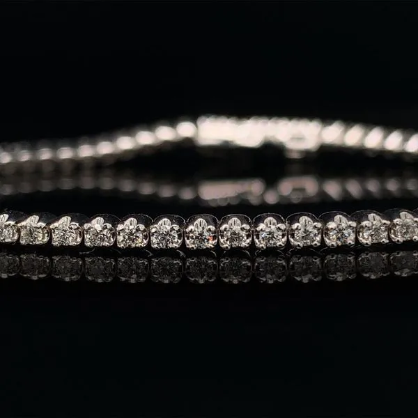Natural Diamond Tennis Bracelet, 1.10ctw Image 2 Geralds Jewelry Oak Harbor, WA
