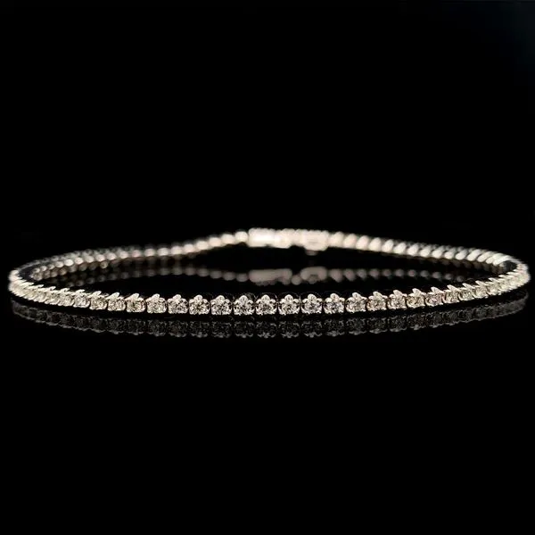 Natural Diamond Tennis Bracelet, 1.10ctw Geralds Jewelry Oak Harbor, WA