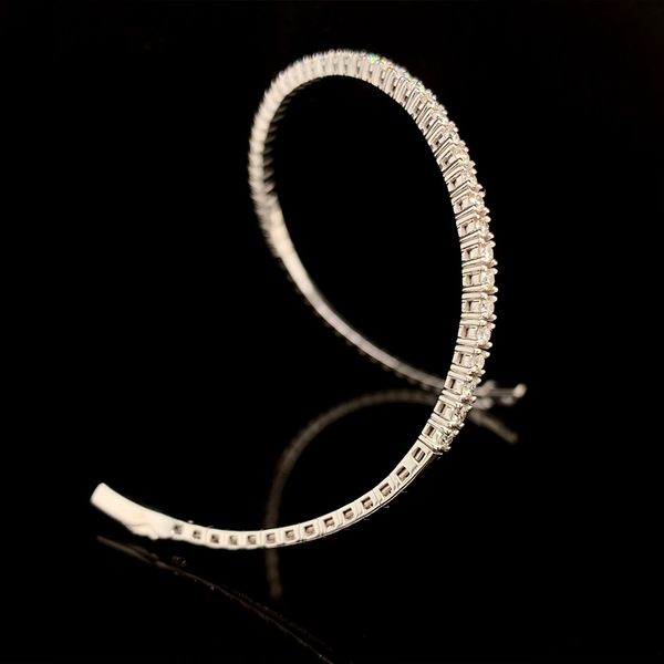 Diamond Flex Bangle Bracelet, 1.05cttw Image 3 Geralds Jewelry Oak Harbor, WA