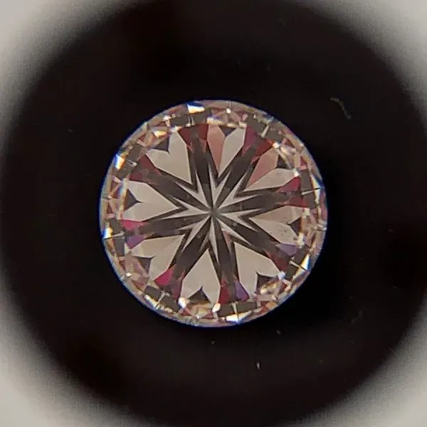 1.35ct Round Brilliant Ideal Hearts And Arrows Cut Diamond Image 2 Geralds Jewelry Oak Harbor, WA