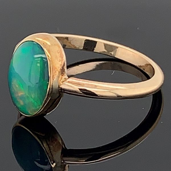 Ladies Ethiopian Opal Ring Image 2 Geralds Jewelry Oak Harbor, WA