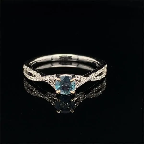 Natural Alexandrite and Diamond Ring Geralds Jewelry Oak Harbor, WA