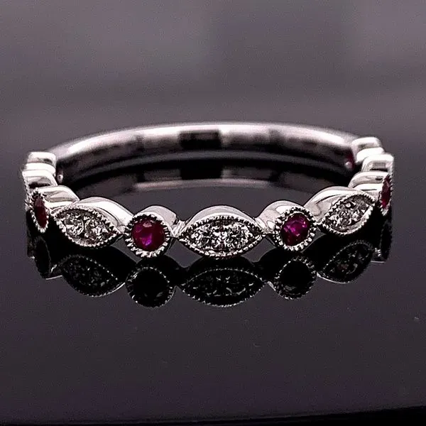 Ruby And Diamond Ladies Fashion Ring Geralds Jewelry Oak Harbor, WA