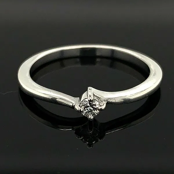 Ladies Sterling Silver And Diamond Promise Ring Geralds Jewelry Oak Harbor, WA