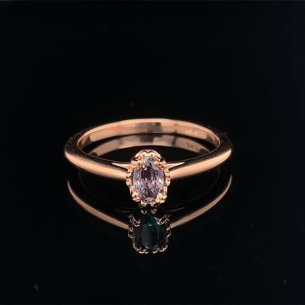 .56ct Oval Cut Alexandrite Solitaire Ring Image 2 Geralds Jewelry Oak Harbor, WA
