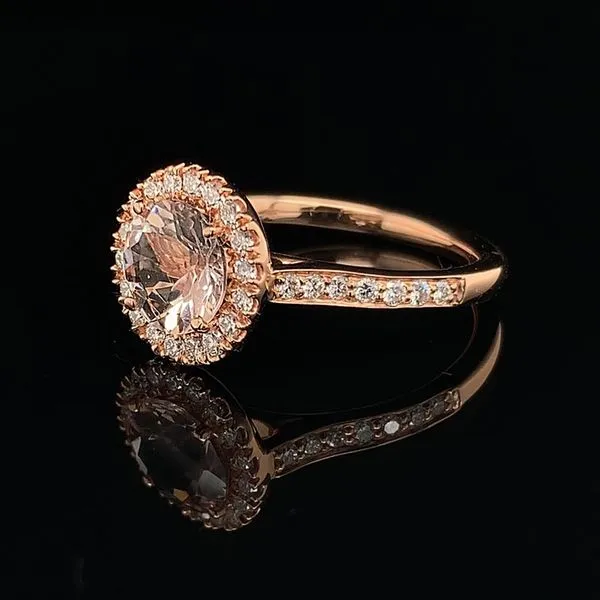 1.08ct Morganite Ring Image 2 Geralds Jewelry Oak Harbor, WA