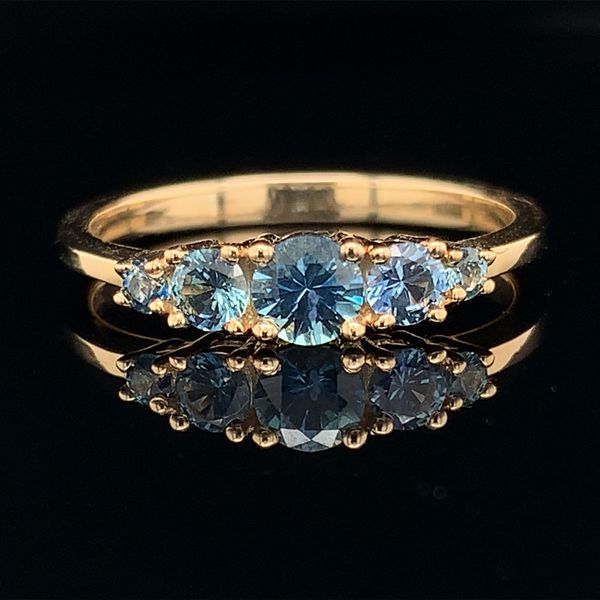 Five Stone Sapphire Fashion Ring Geralds Jewelry Oak Harbor, WA