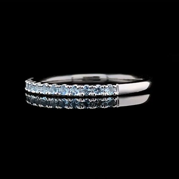 Aquamarine Stackable Ring Image 2 Geralds Jewelry Oak Harbor, WA