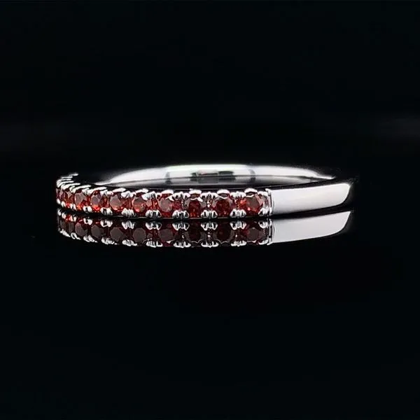 Garnet Stackable Ring Image 2 Geralds Jewelry Oak Harbor, WA