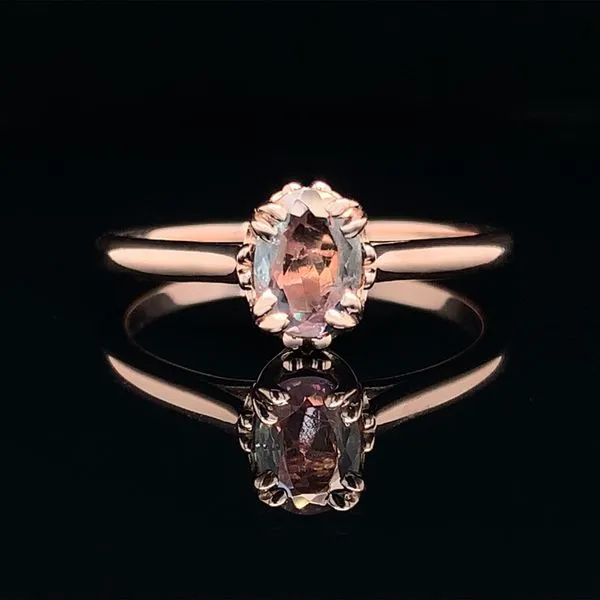 Natural  Alexandrite Solitaire Ring Image 2 Geralds Jewelry Oak Harbor, WA