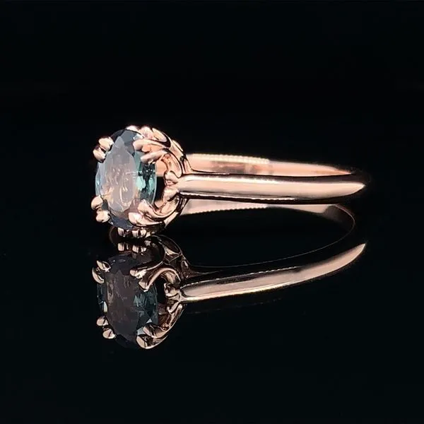 Natural  Alexandrite Solitaire Ring Image 3 Geralds Jewelry Oak Harbor, WA