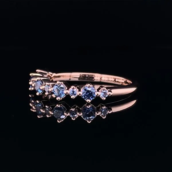 Yogo Sapphire Stackable Ring Image 2 Geralds Jewelry Oak Harbor, WA