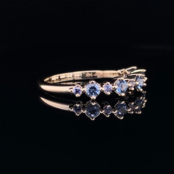Yogo Sapphire Stackable Ring Image 2 Geralds Jewelry Oak Harbor, WA