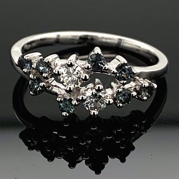 Diamond and Color Change Garnet Fashion Ring Geralds Jewelry Oak Harbor, WA