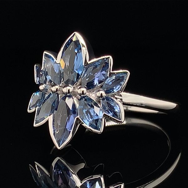 Custom Marquise Yogo Sapphire Fashion Ring Image 2 Geralds Jewelry Oak Harbor, WA